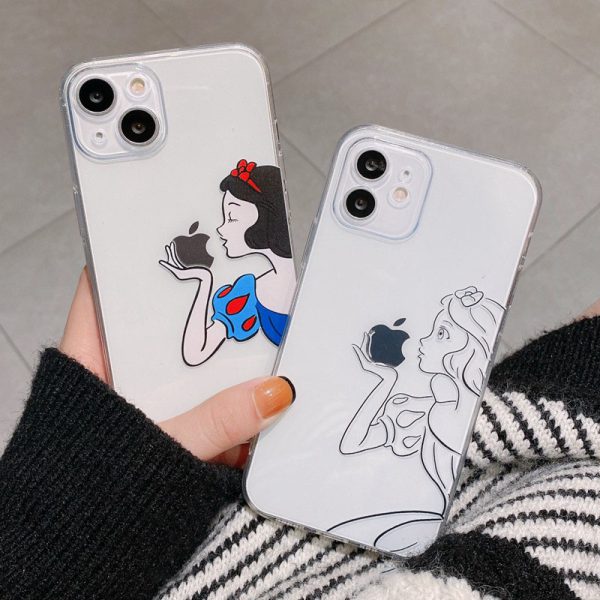 Snow White Clear iPhone 14 Case