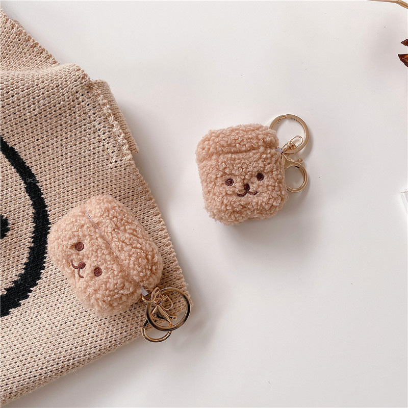 Brown Plushies Bears AirPods Cases