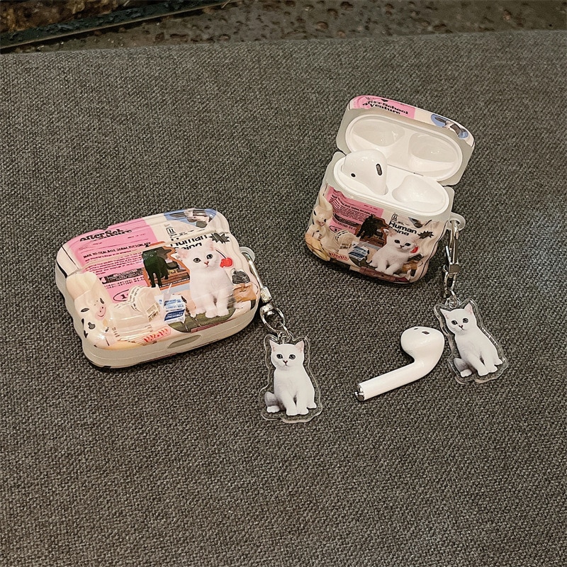 Cat Collage AirPod Case