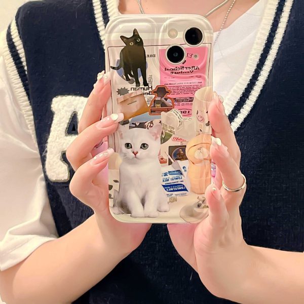 Cat Collage iPhone 13 Case