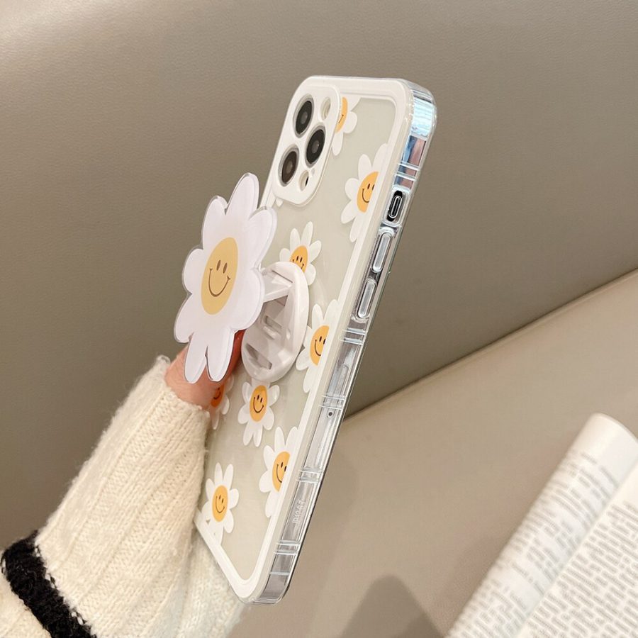 Smiley Daisy Phone Case For iPhone 13 Pro Max