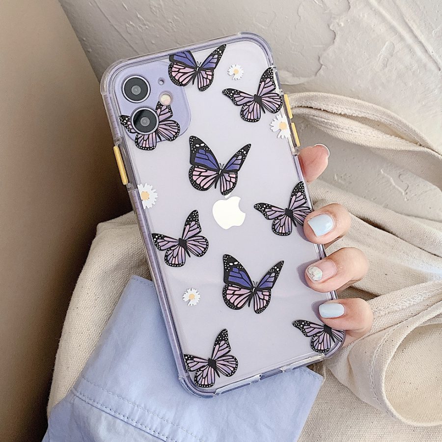 Purple Butterfly iPhone 11 Case