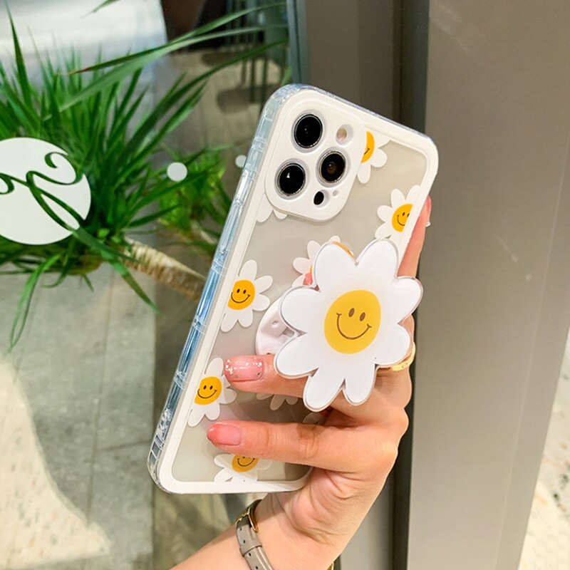 Smiling Sunflower iPhone Case