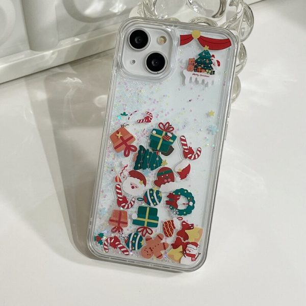 Christmas Glitter iPhone 13 Case