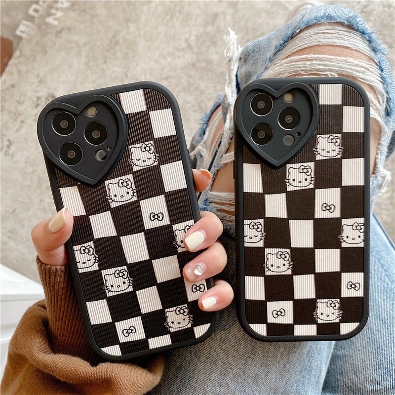 Hello Kitty Checkered iPhone 13 Pro Max Case