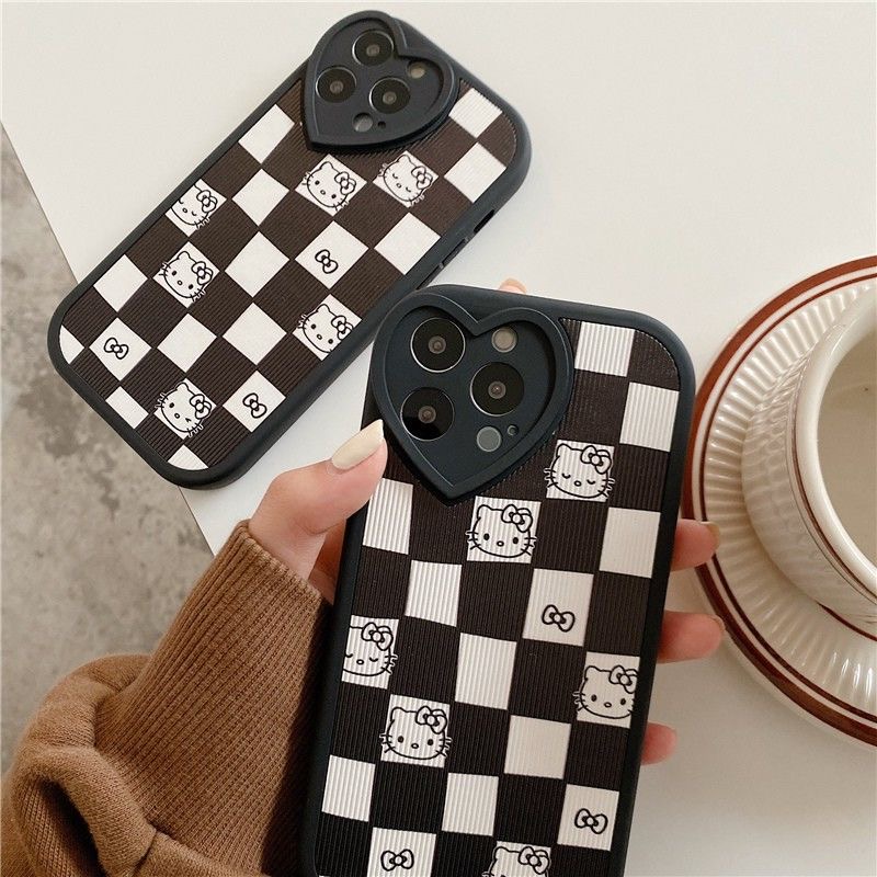 Hello Kitty Checkered iPhone 12 Pro Max Case