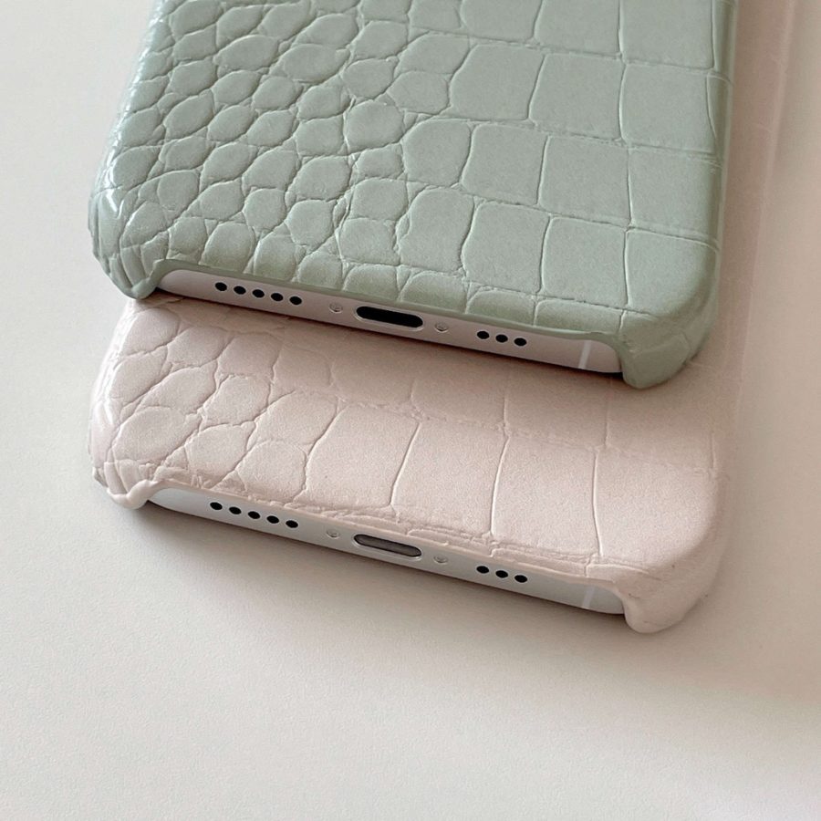 Matte Leather iPhone Cases