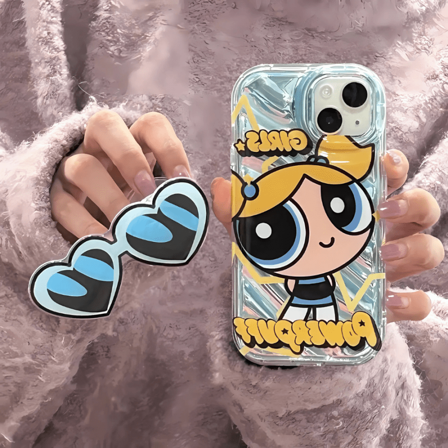 Powerpuff Girls iPhone 13 Case - Blue