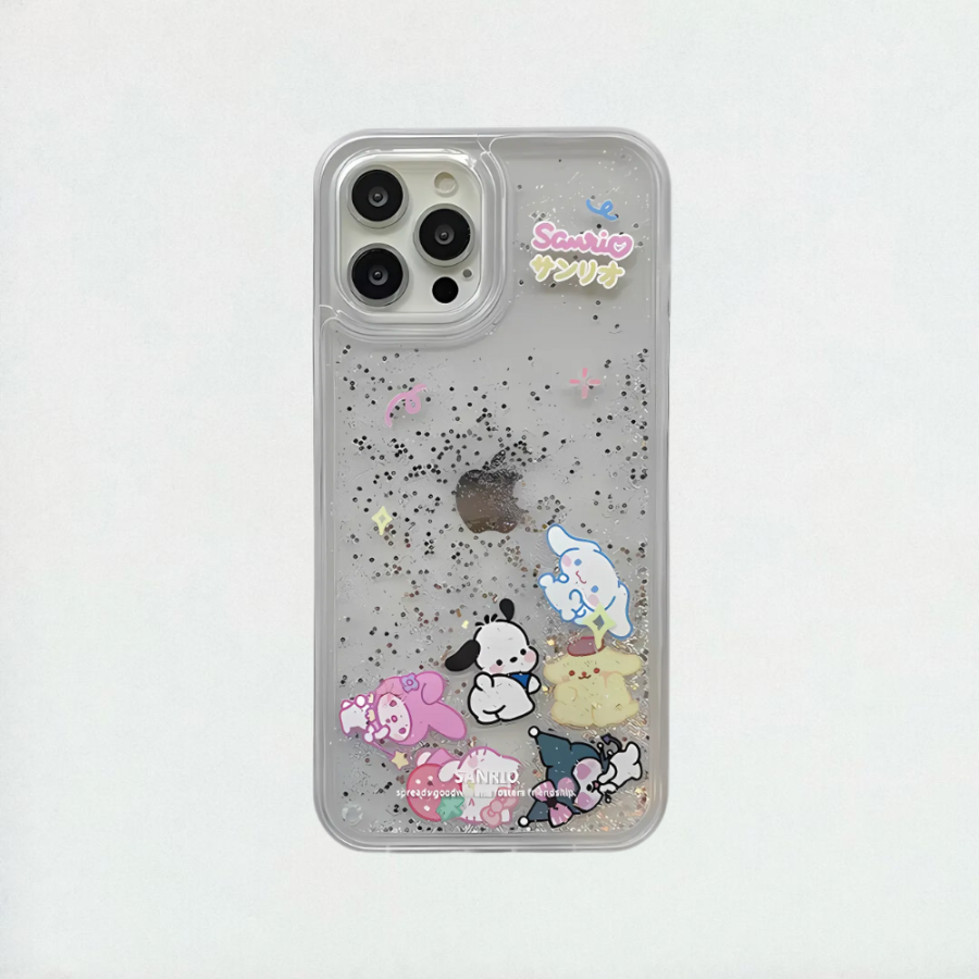 iPhone 12 Pro Max Sanrio Glitter Case