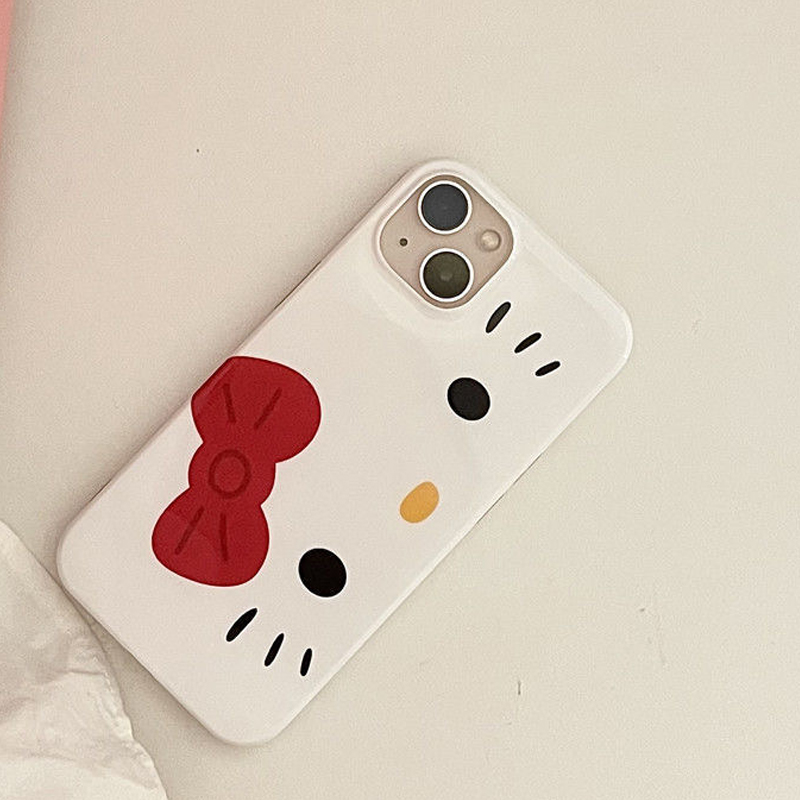 Hello Kitty's Face iPhone Case