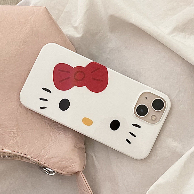Hello Kitty's Face iPhone 14 Case