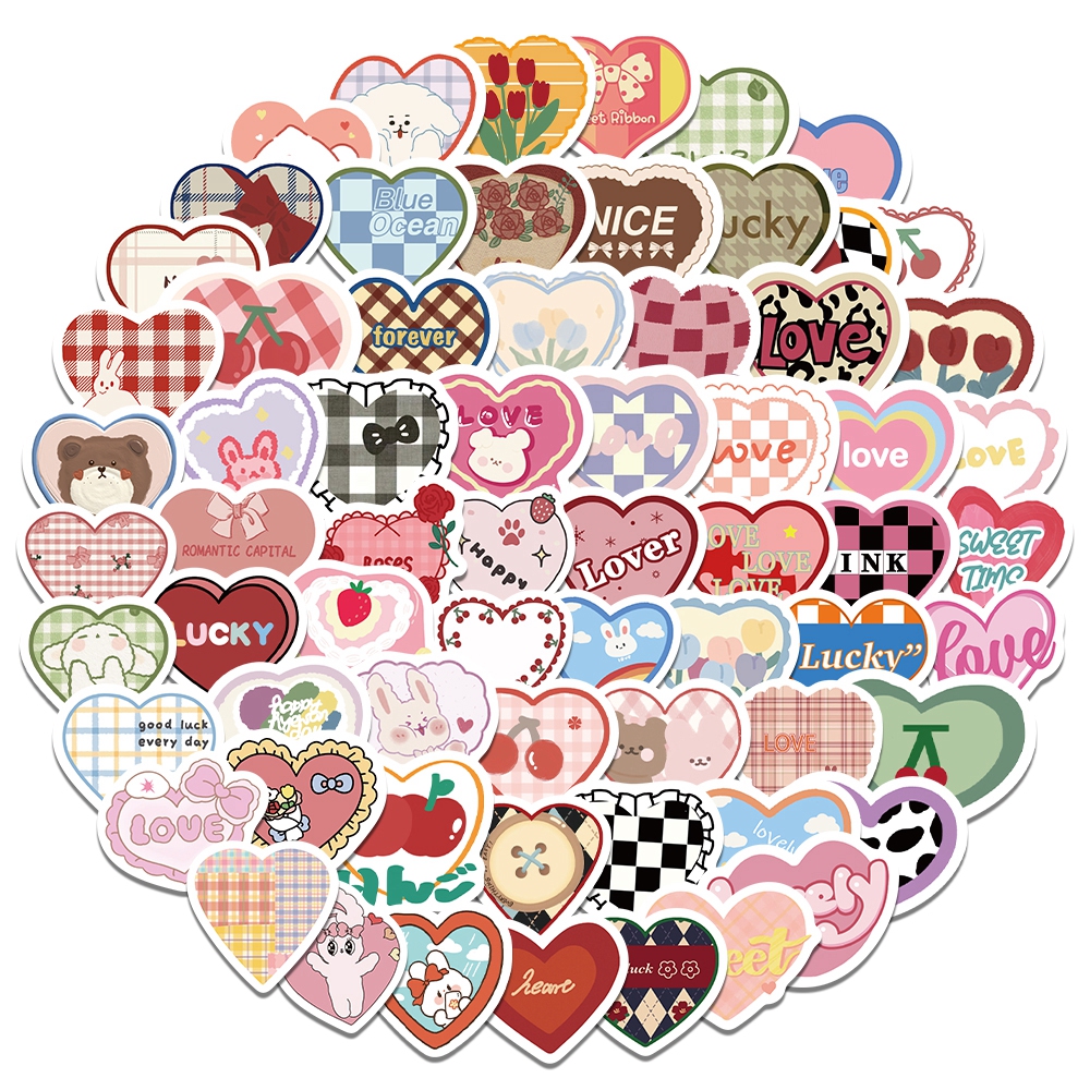 Heart Stickers - ZiCASE