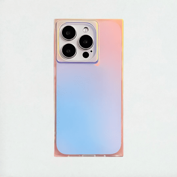 Holographic Square Phone Case - iPhone 16 Pro Max