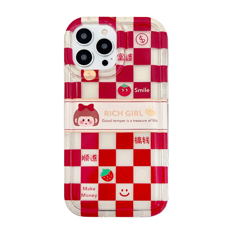 Kawaii Checkered iPhone 11 Pro Max Case