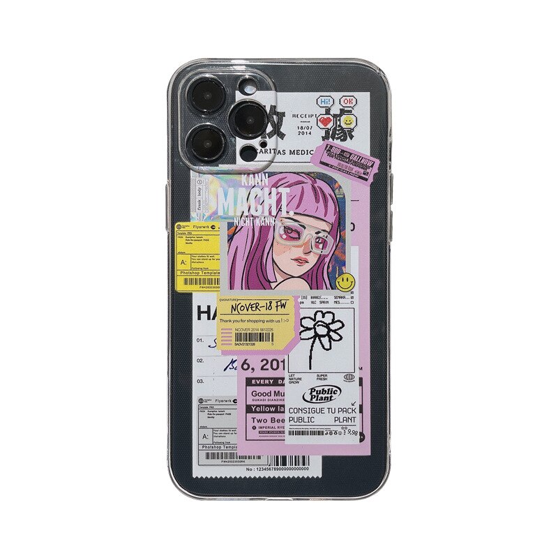 Korean Labels iPhone 12 Pro Max Case