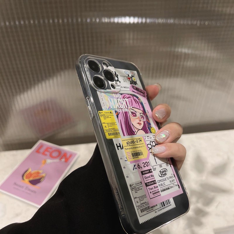 Korean Labels iPhone 14 Pro Max Case