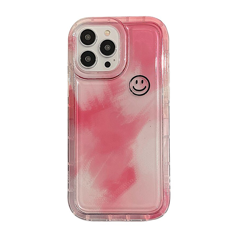 Pink Shockproof iPhone 14 Pro Max Case