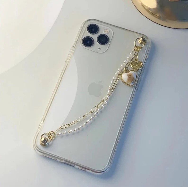 Teddy Bear Charm iPhone 13 Pro Max Case