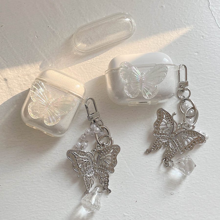 Crystal Butterfly AirPods Cases