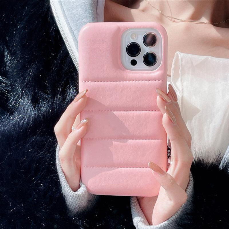 Pink Puffer iPhone 13 Pro Max Case