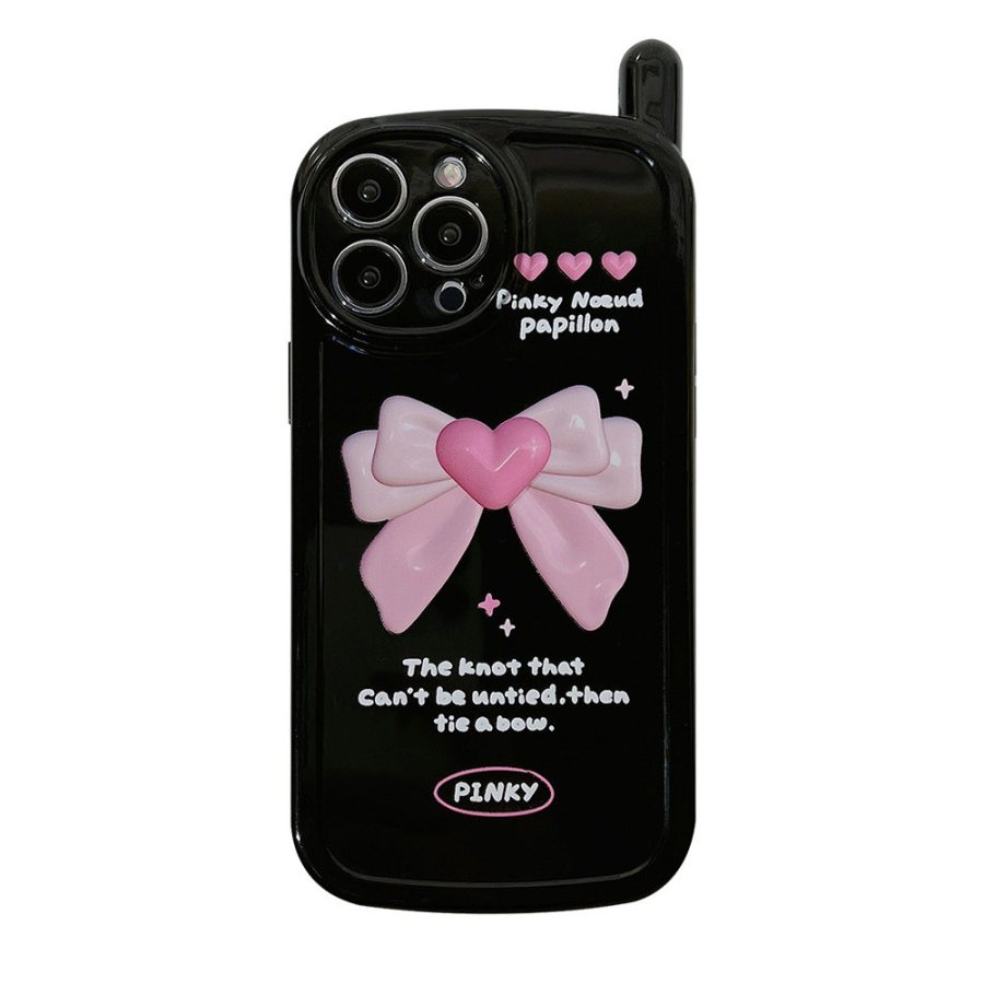 Pink Bow Tie iPhone 12 Pro Max Case