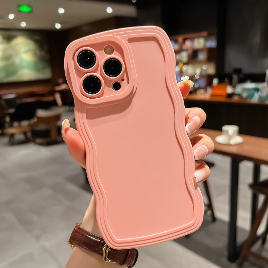 Pink Wavy iPhone 13 Pro Max Case