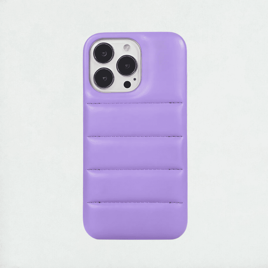 The Puffer Case - Purple