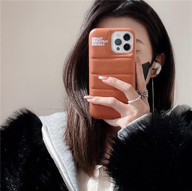 The Brown Puffer iPhone Case
