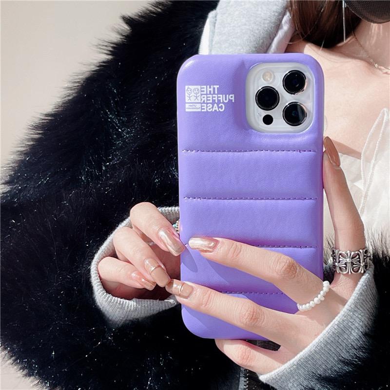 The Purple Puffer iPhone Case