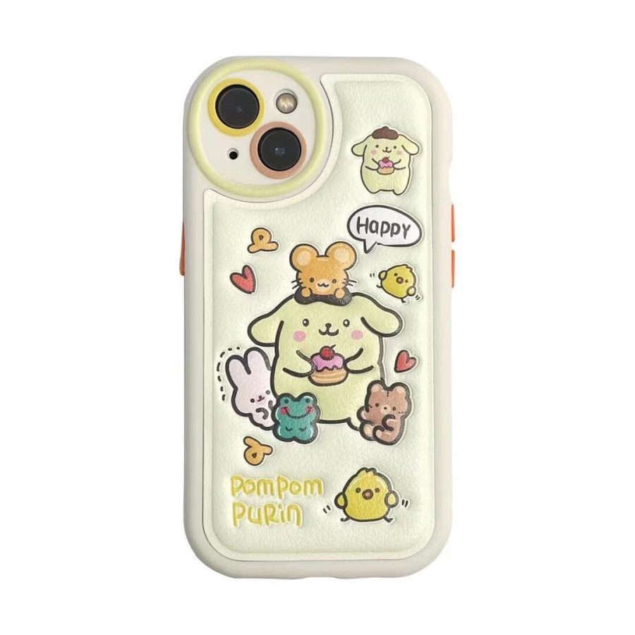 Sanrio pompompurin iphone case