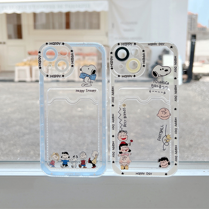 Snoopy Clear iPhone Case