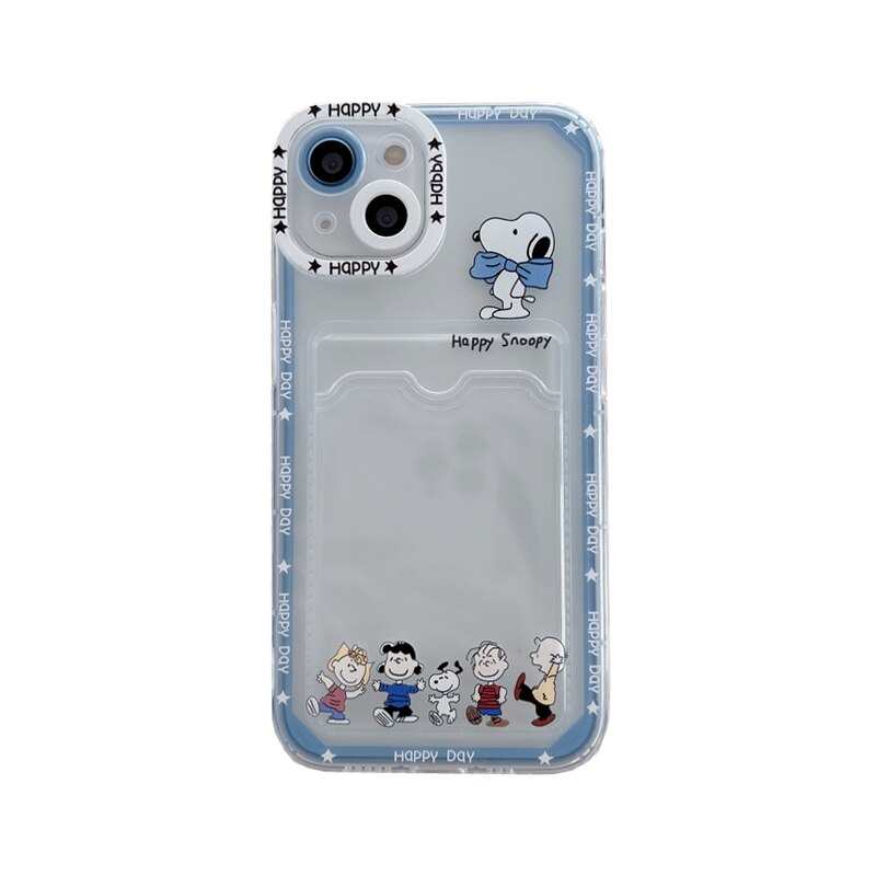 Snoopy Clear iPhone 14 Case