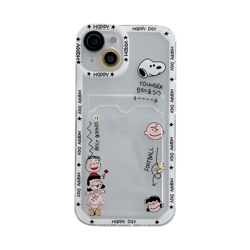Snoopy Clear iPhone 12 Pro Max Case