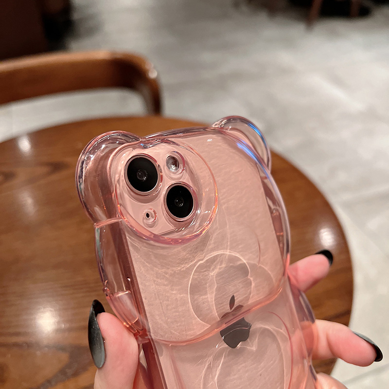 Teddy Bear Clear iPhone Case