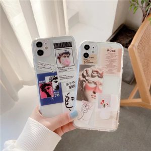 Aesthetic Stickers iPhone Case - ZiCASE