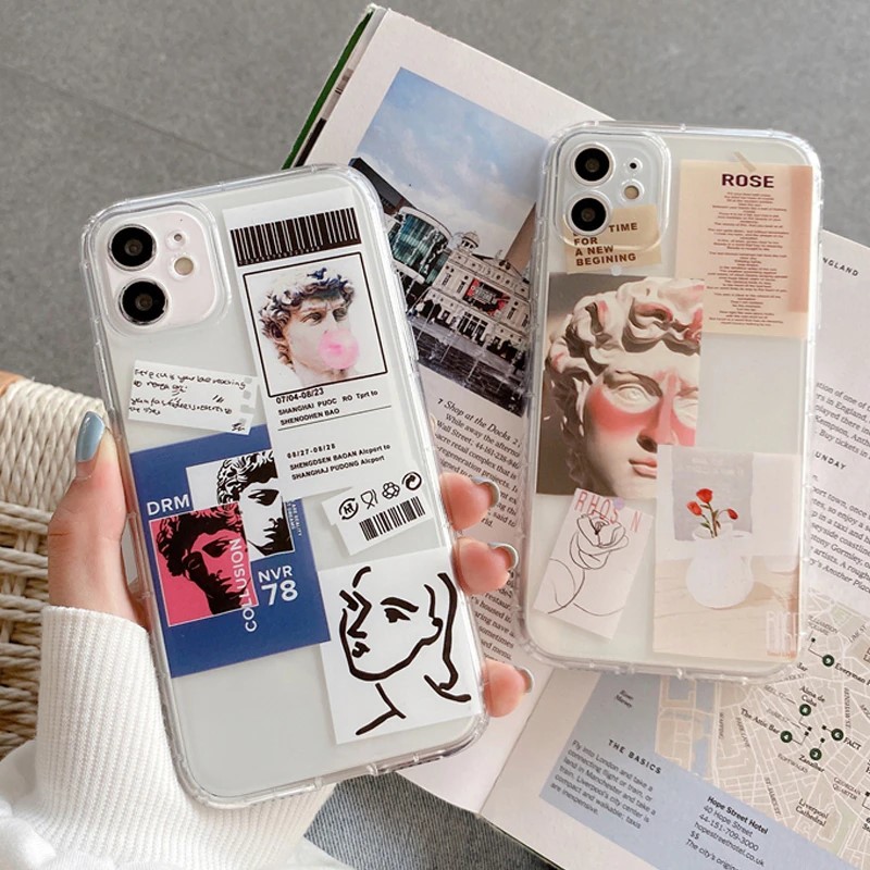 Aesthetic Stickers iPhone Case