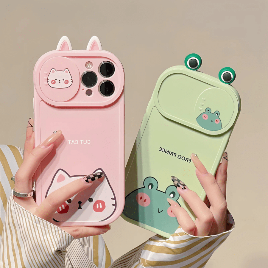 Frog and Cat Phone Cases - iPhone 13 Pro Max