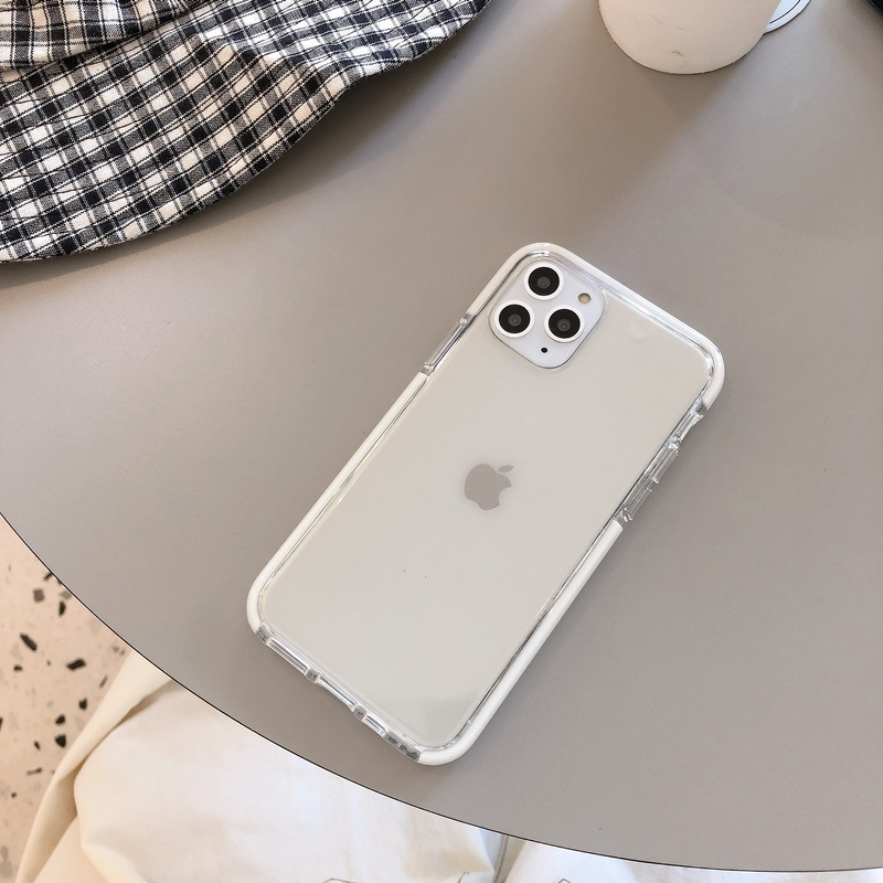 Clear White Shockproof iPhone 12 Pro Max Case