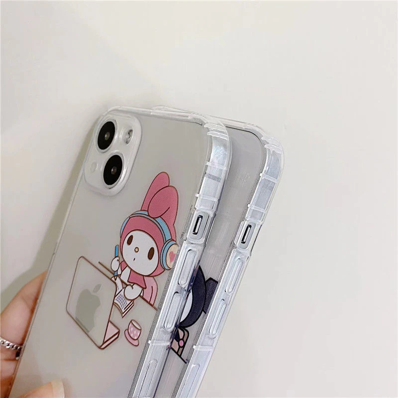 My Melody & Kuromi Clear iPhone Case