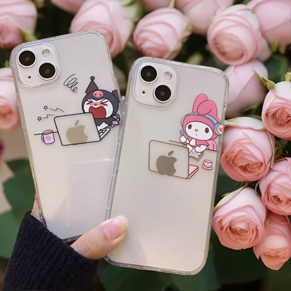 my melody and kuromi phone cases