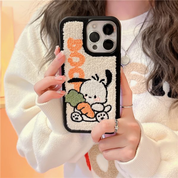 Pochacco & Carrot iPhone 14 Pro Max Case