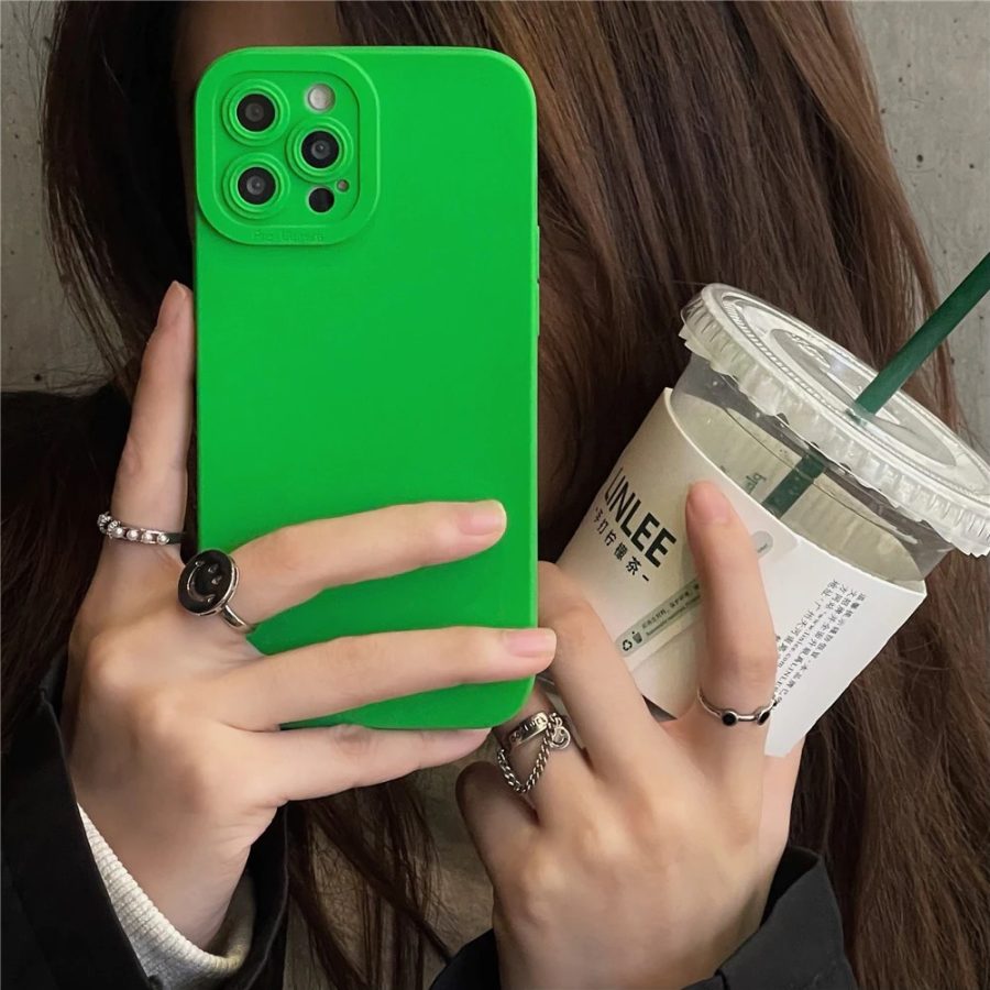 Soft Green iPhone Case