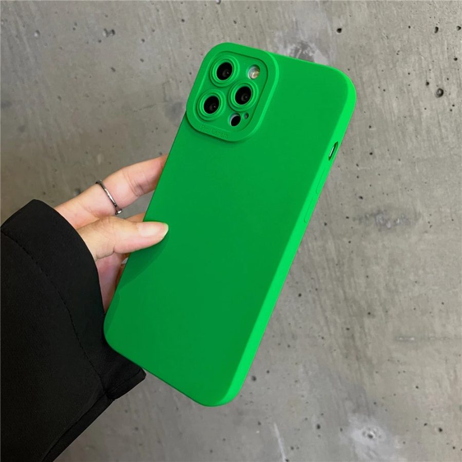 Green Shockproof iPhone 12 Pro Max Case