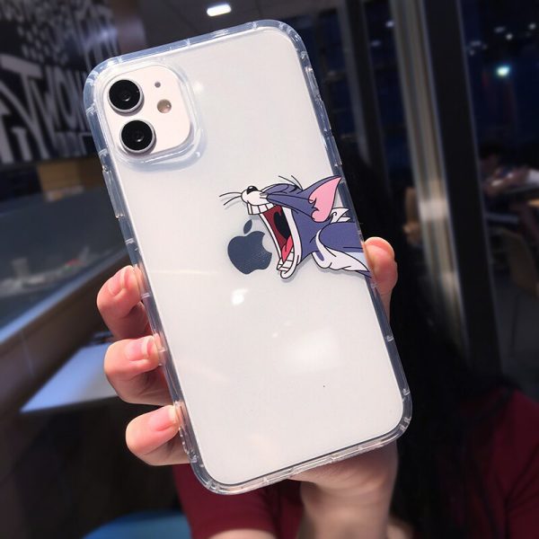 Tom and Jerry Clear iPhone 11 Case