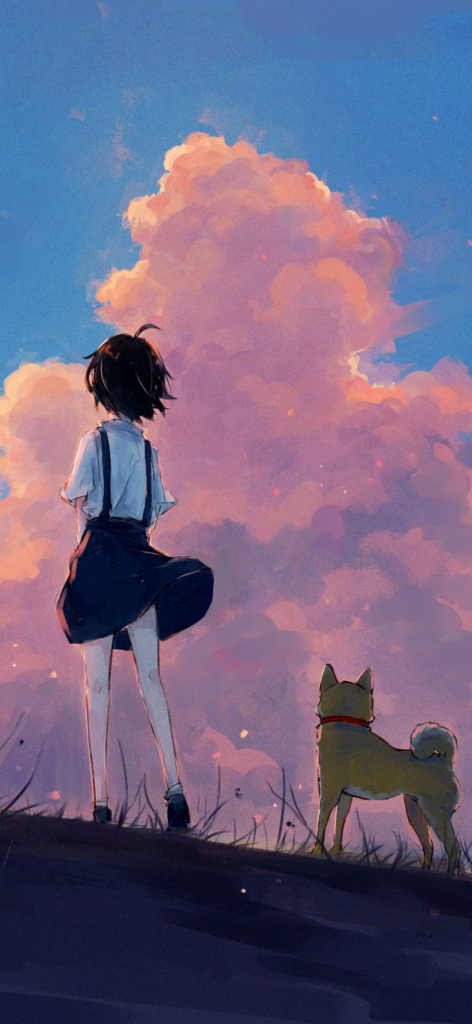 Anime Scenery iPhone Wallpaper