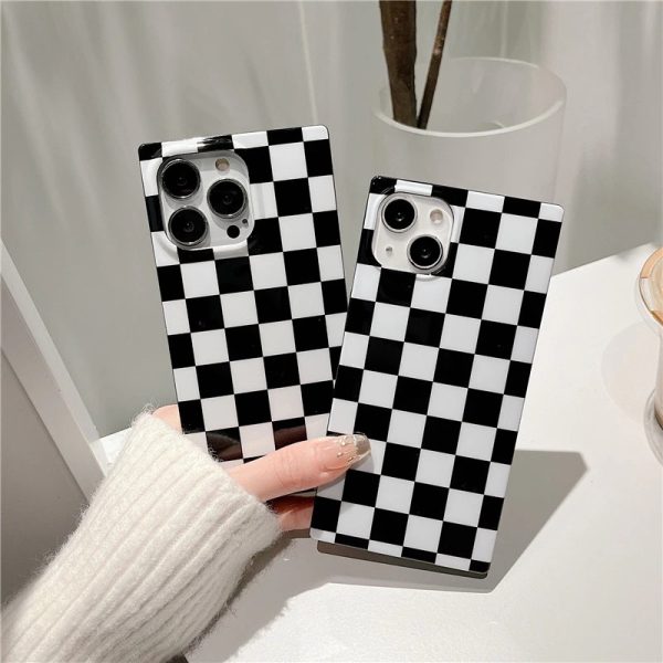 Checkered Square iPhone Case