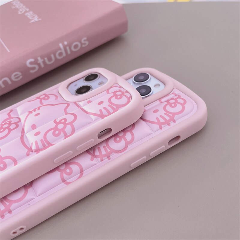 Pink Hello Kitty iPhone 14 Case