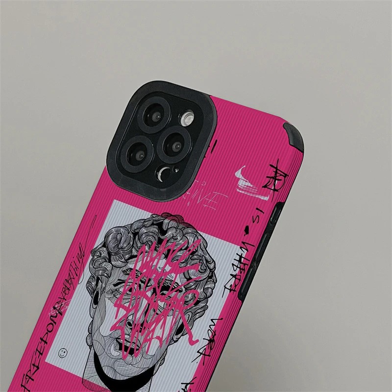 Pink Statue iPhone 12 Pro Max Case