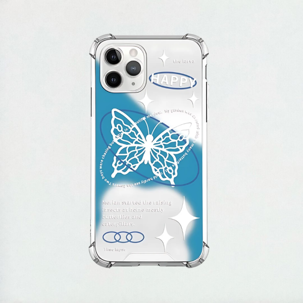 Butterfly Mirror Phone Case iPhone 12 Pro Max