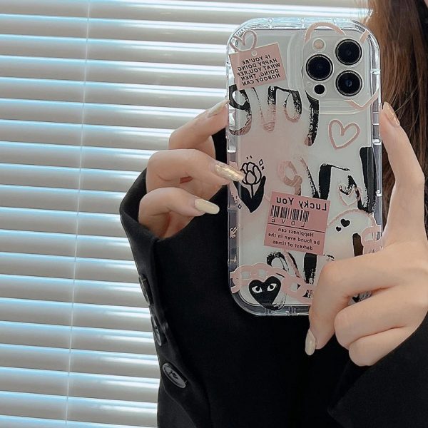 Clear Love iPhone 11 Pro Max Case